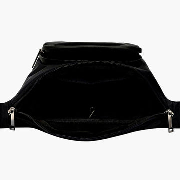 Perfectly sized black belt bag