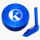 High quality blue 2 piece grinder