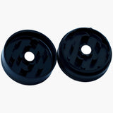 Medium shiny black grinder