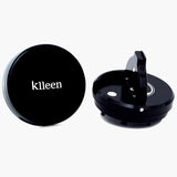 2 black aluminum parts for herb