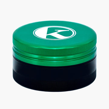 Very elevate green grinder style