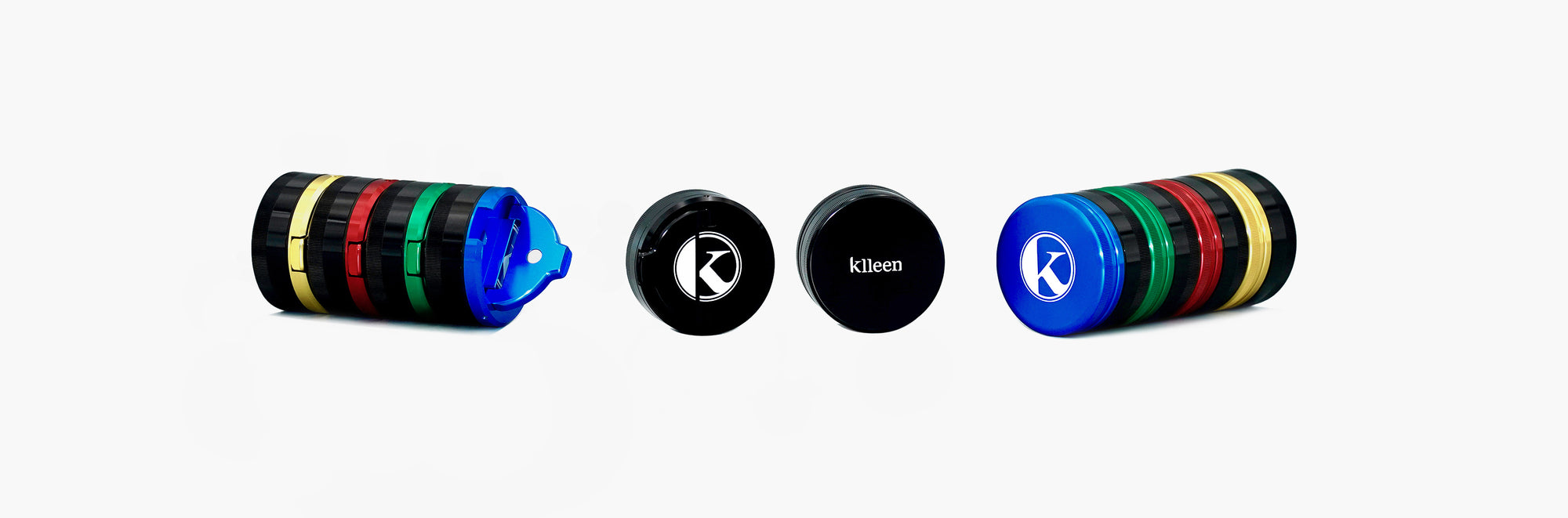 Klleen AllinOne Kits, Grinders & Smellproof Accessories Klleen